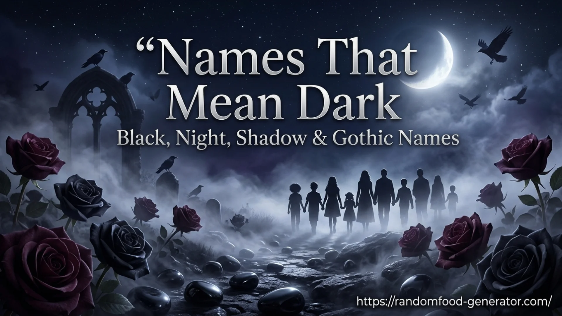 Names That Mean Dark