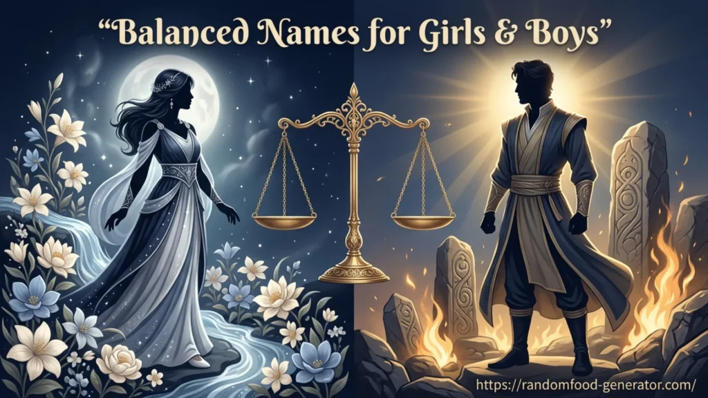 Names That Mean Balance