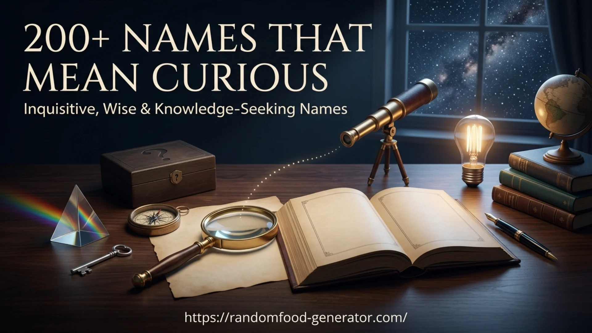 Names That Mean Curious