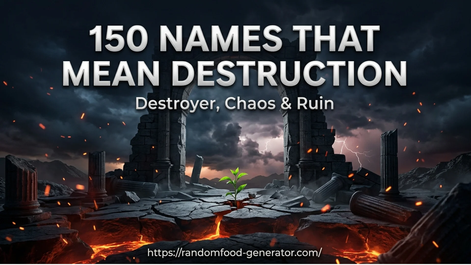Names That Mean Destruction