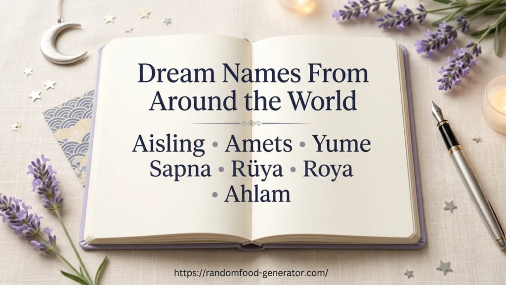 Names That Mean Dream