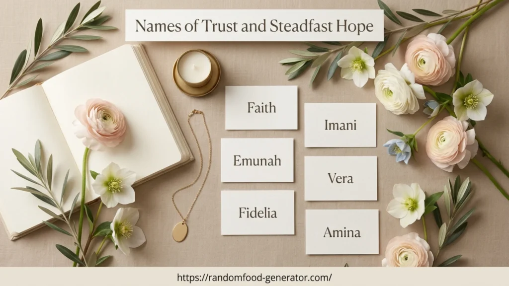 Names That Mean Faith