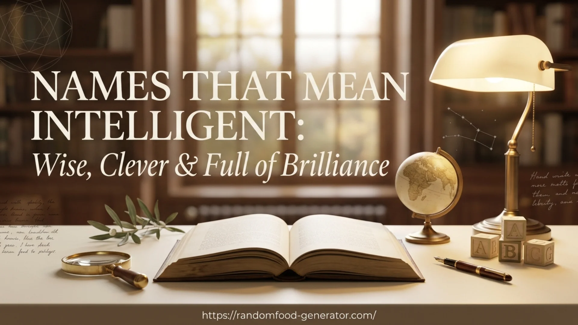 Names That Mean Intelligent