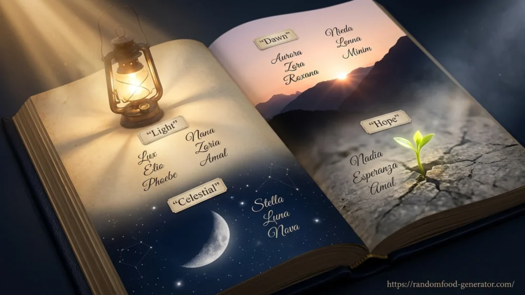 Names That Mean Light
