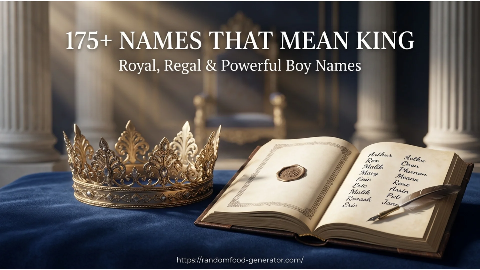 Names That Mean King