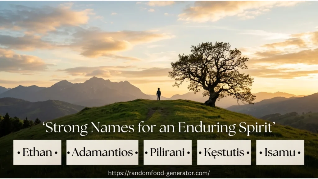 Names That Mean Resilient