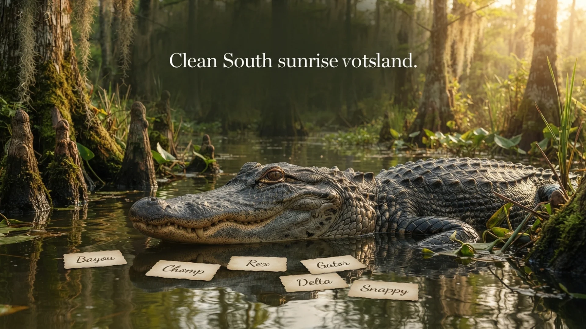 Alligator Names