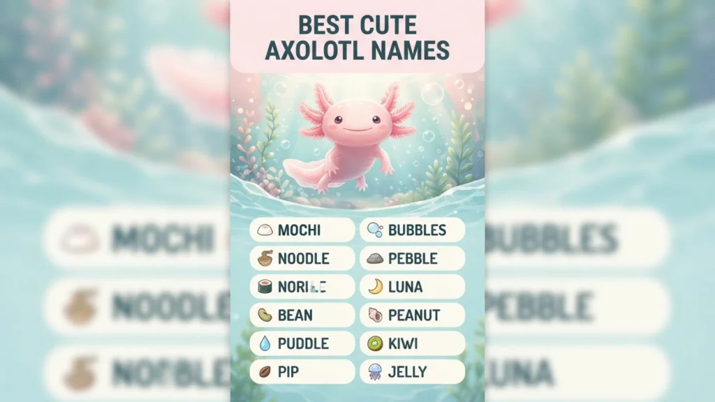 Axolotl Names