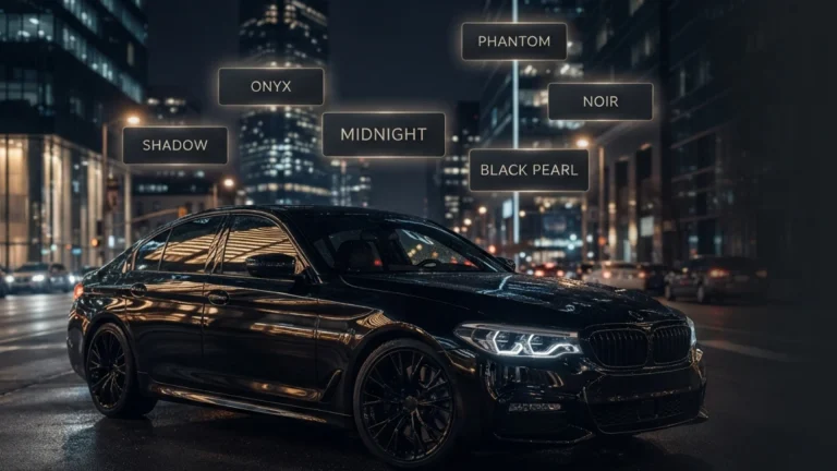 Black Car Names