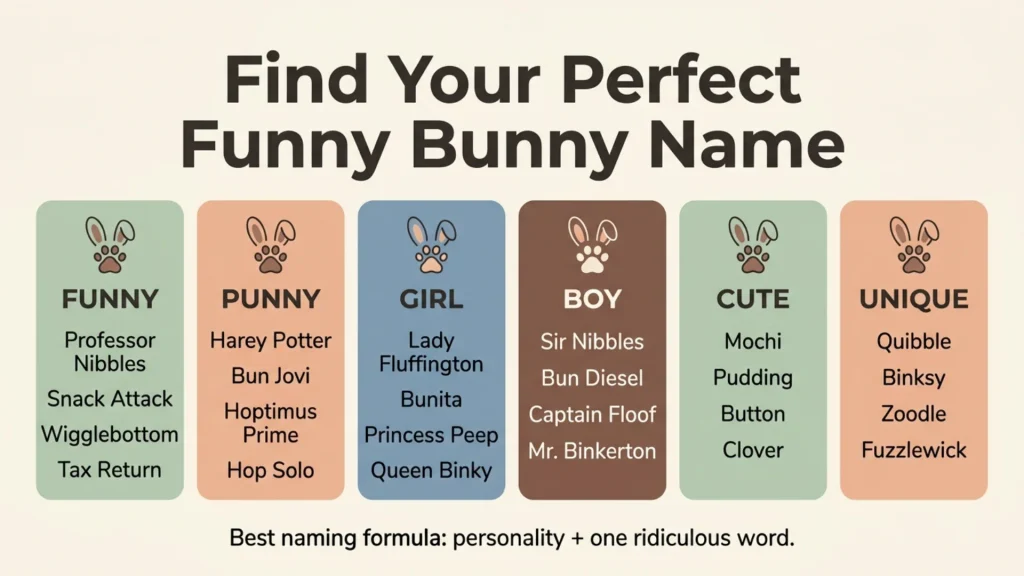 Funny Bunny Names