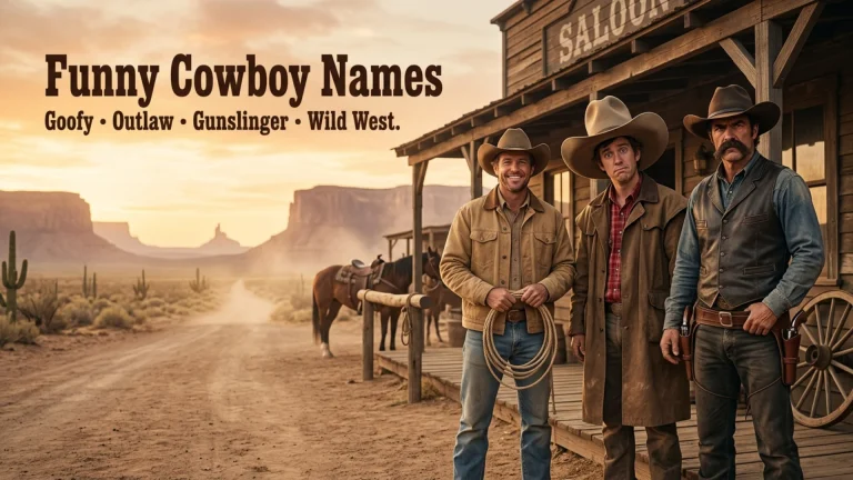 Funny Cowboy Names