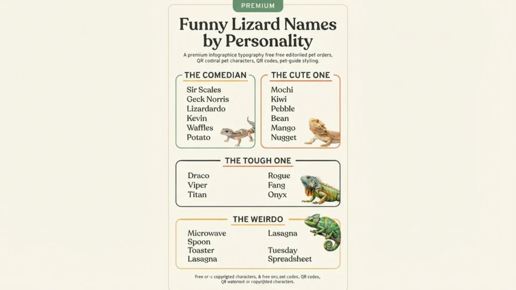 Funny Lizard Names