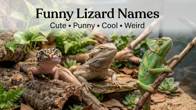 Funny Lizard Names