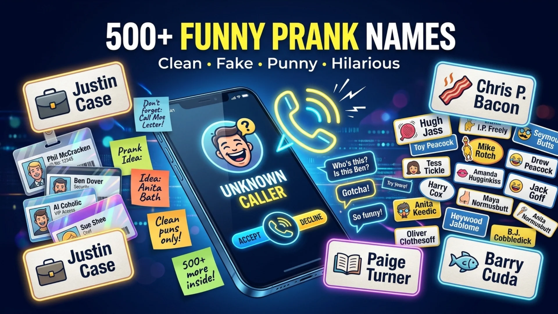 Funny Prank Names