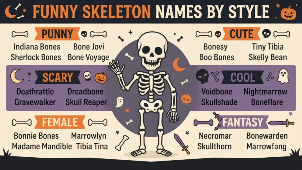 Funny Skeleton Names